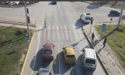 Polis Trafik Kontrollerini Dronla Yapıyor