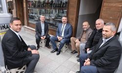 Belediye Başkanı Adnan Öztaş Esnaf Ziyaretinde