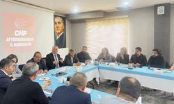 CHP İl Yönetimi İlçe Başkanları İle İstişare Toplantısı Gerçekleştirdi