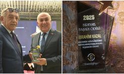 İBRAHİM KAZAL’A BAŞARI ÖDÜLÜ
