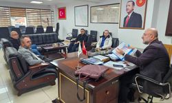 Başkan Şahin Gökçe Toki Projesinde Yüklenici Firma İle Görüştü