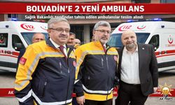Bolvadin’e İki Yeni Ambulans Tahsis Edildi