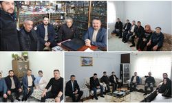 Başkan Öztaş’tan Geçmiş Olsun ve Taziye Ziyaretleri