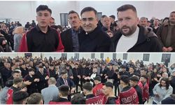 Akharım’da asker uğurlama programı düzenlendi