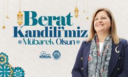 BAŞKAN BURCU KÖKSAL’IN BERAT KANDİLİ MESAJI