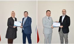 Sandıklı Devlet Hastanesi Palyatif Merkezi Personeline Teşekkür Belgesi