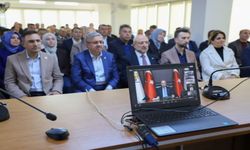 AK Parti Afyonkarahisar Teşkilatı Cumhurbaşkanı Erdoğan İle VKS Üzerinden Bayramlaştı