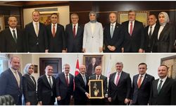 AK Parti Heyetinden Afyon'un 2 Eski Valisine Ziyaret