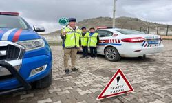 Çobanlar’da Trafik Eğitimi
