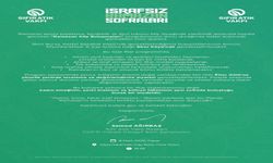 “İsrafsız Ramazan Sofraları”