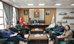 Başkan Öztaş’a Enerji ve Tabii Kaynaklar Bakanlığı ve Danimarka Büyükelçiliğinden Ziyaret