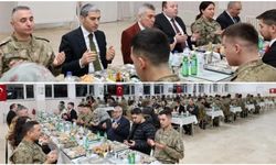 Vali Aktaş Kışlada Mehmetçikle Birlikte İftar Açtı