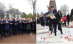 Hava Şehitliği Ziyaret Edildi