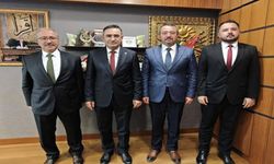 Başkan Öztaş Milletvekili Dr. Hasan Arslan’ı Ziyaret Etti