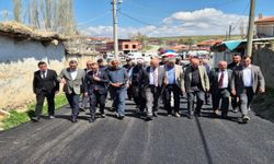 AK Parti Heyeti Asfalt Çalışmasını Yerinde İnceledi