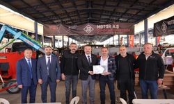 Sandıklı Tarım Fuarında Teşekkür Belgeleri Takdim Edildi