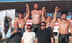 Afyonkarahisarlı Güreşçilerinden Karaadilli Güreşlerinde Derece