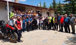 Afyon’da Motosiklet Tutkunları Öğrencilere Verdiği Sözü Yerine Getirildi