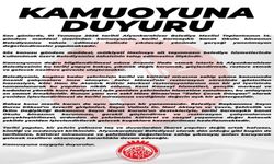 Afyonkarahisar Belediyesinden Kamuoyuna Duyuru