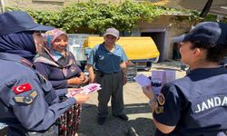 Jandarma Vatandaşı KADES Konusunda Bilgilendirdi