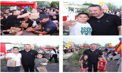 Başkan Öztaş’tan Öğrencilere Karne Hediyesi