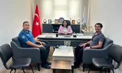 Kocatepe Polis Merkezi Amirliği’nden Beyazay Merkezi’ne Hayırlı Olsun Ziyareti
