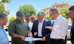 Özkaya, Semt Polikliniği İnşaatında İncelemelerde Bulundu