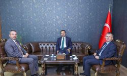 Başkan Öztaş, Kaymakam Bingöl’e Hayırlı Olsun Ziyaretinde Bulundu