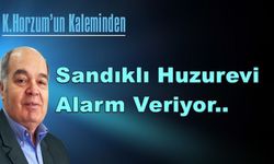 Sandıklı Huzurevi Alarm Veriyor..