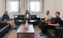 Mehmet Zeybek’ten Burcu Köksal’a Ziyaret