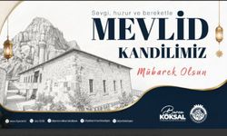 Başkan Burcu Köksal’ın Mevlid Kandili Mesajı