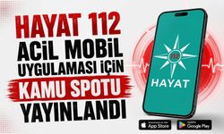 HAYAT 112 Acil Mobil Uygulaması için kamu spotu