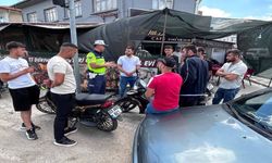 Jandarma Vatandaşları Trafik Güvenliği Konusunda Bilgilendirdi