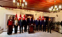 TBMM Başkanı Kurtulmuş, Vali Aktaş'ı Ziyaret Etti