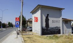 Şuhut’ta Trafo Binaları Sanatla Buluştu