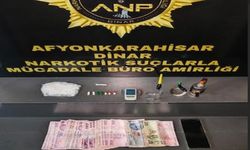 Polis Dinar’da Uyuşturucu Ele Geçirdi