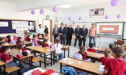 Başkan Öztaş, Minik Öğrencilerin İlk Okul Heyecanına Ortak Oldu