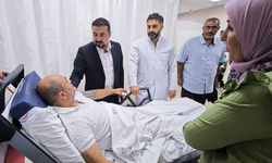 Dr. Özgür Kavak, AFSÜ Hastanesi’ni Ziyaret Etti.
