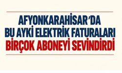 Bu Ayki Elektrik Faturaları Birçok Aboneyi Sevindirdi