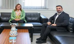 Özgür Kavak, Başkan Köksal’ı Ziyaret Etti
