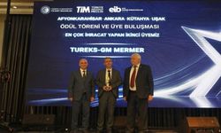 Tureks’e Doğal Taş İhracatında 4 Ödül Birden