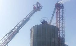 Afyon OSB'de Silo Yangını