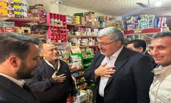 Milletvekili Özkaya Dinar’da Esnafla Buluştu