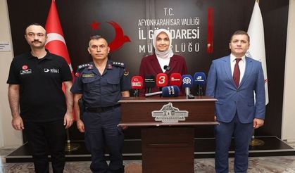 VALİ YİĞİTBAŞI ASAYİŞ VERİLERİNİ PAYLAŞTI