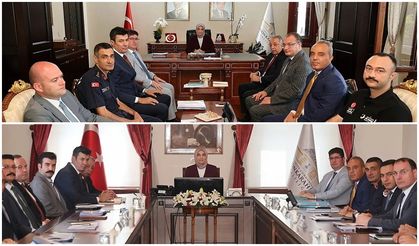 Vali Yiğitbaşı, Bürokrat ve Kaymakamlarla İstişare Etti