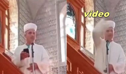 İmam cemaate küstü, namazı yarım bırakıp gitti