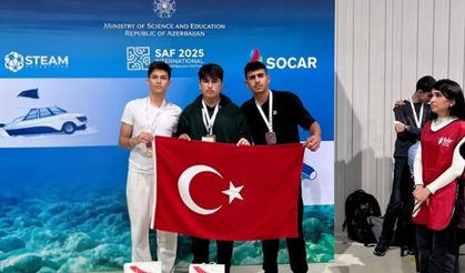 Azerbaycan'dan Özel Afyon Teknoloji Koleji'ne İki Ödül