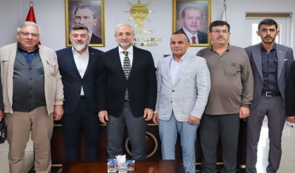 Muhtarlardan Başkan Şahin’e Ziyaret