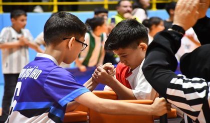 Okul Sporları Bilek Güreşi Müsabakaları Tamamlandı