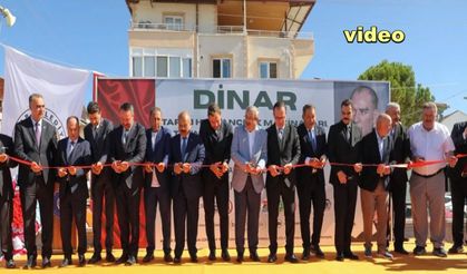Dinar Tarım, Hayvancılık Makineleri ve Teknolojileri Fuarı Coşkuyla Açıldı